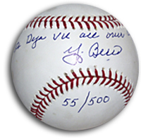 Yogi Berra Signed Autographed VERY Limited Edition Baseballs