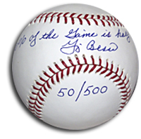 Yogi Berra Signed Autographed VERY Limited Edition Baseballs